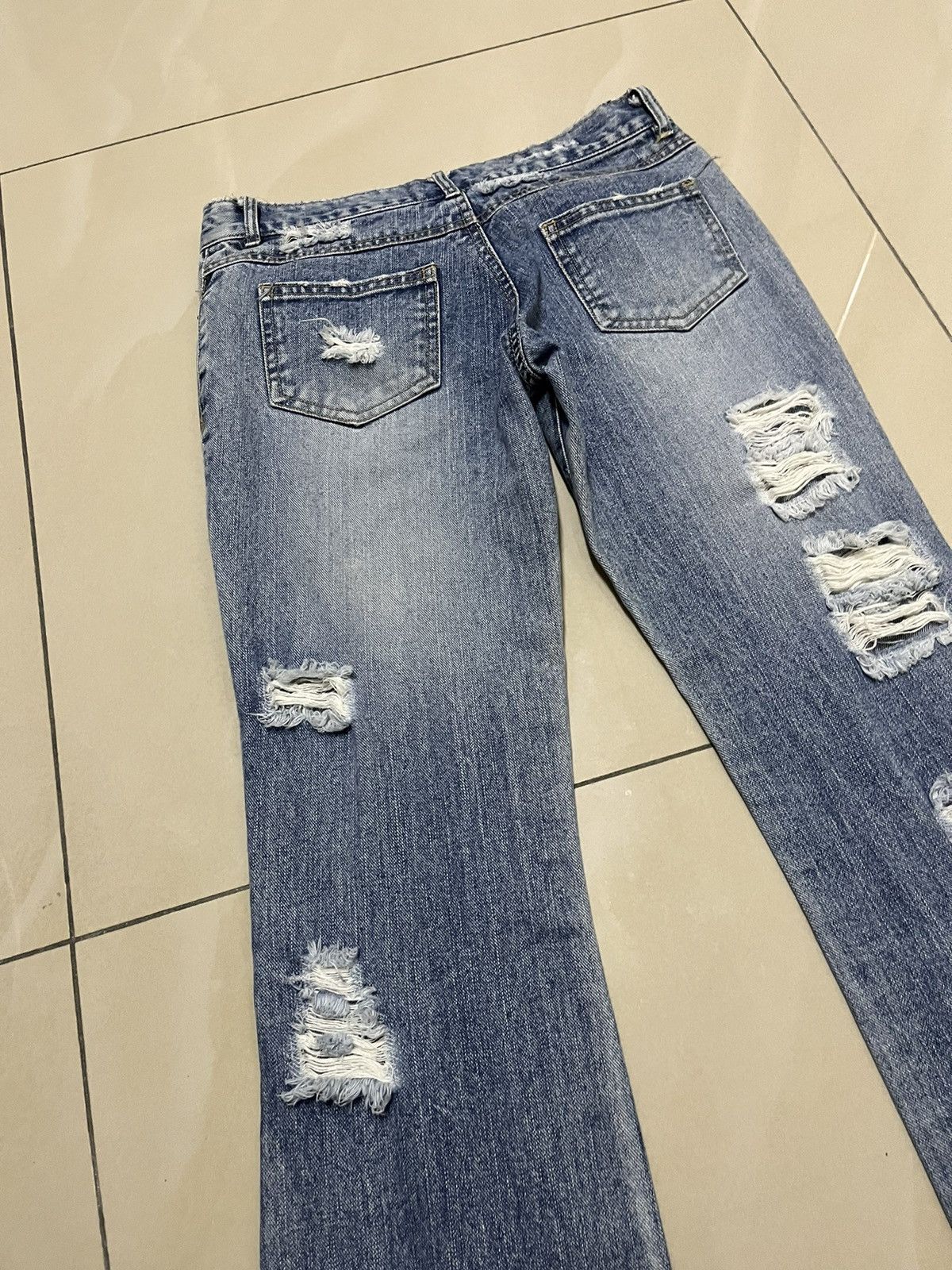 Hysteric Glamour Flare Jeans Jean & Louis distressed low rise bootcut F1 Size US 28 / EU 44 - 15 Thumbnail