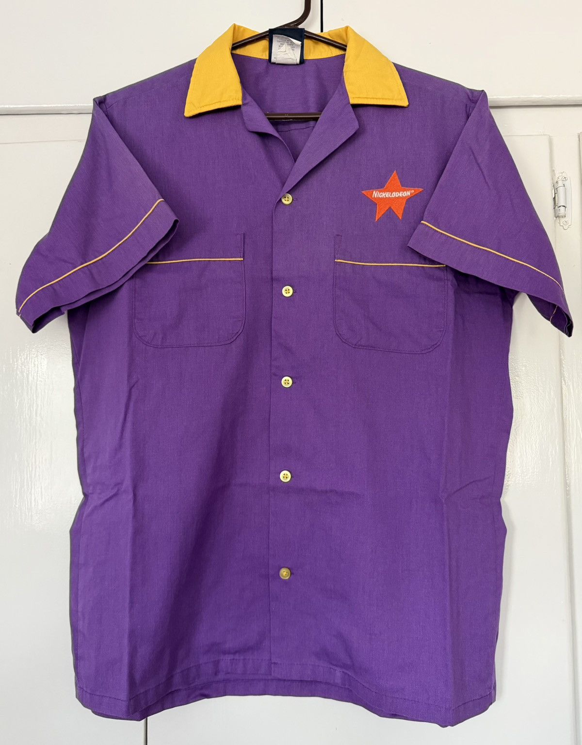 Nickelodeon NICKELODEON BOWLING BUTTON UP SHIRT VINTAGE 90S Y2K CARTOON Size US M / EU 48-50 / 2 - 1 Thumbnail
