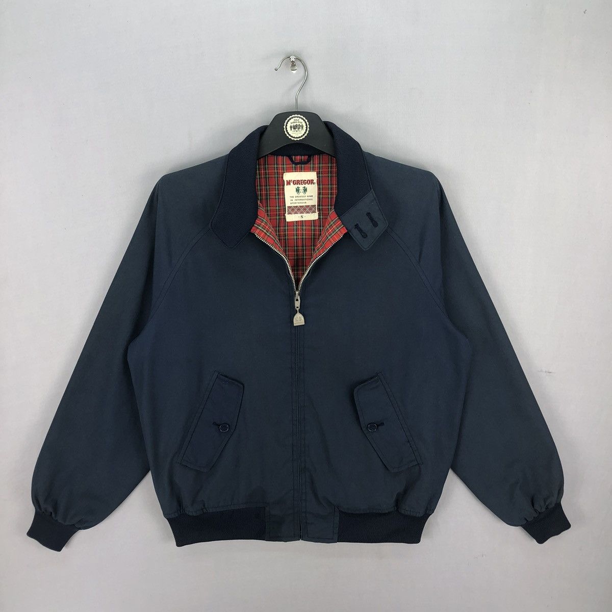 McGregor × Vintage Vintage 80's McGregor Bomber Jacket American Sports Classic Size US S / EU 44-46 / 1 - 1 Thumbnail