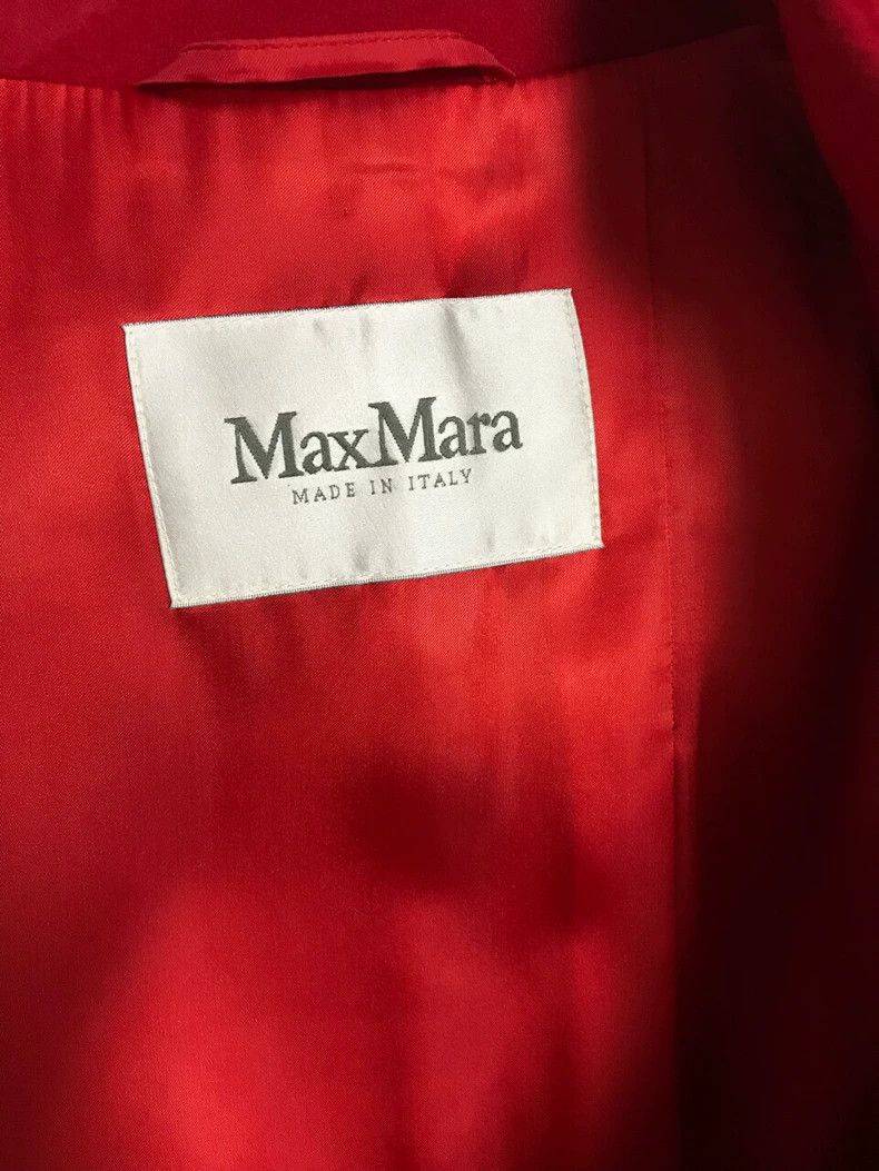 Other Max Mara Red cashmere coat Size L / US 10 / IT 46 - 3 Thumbnail