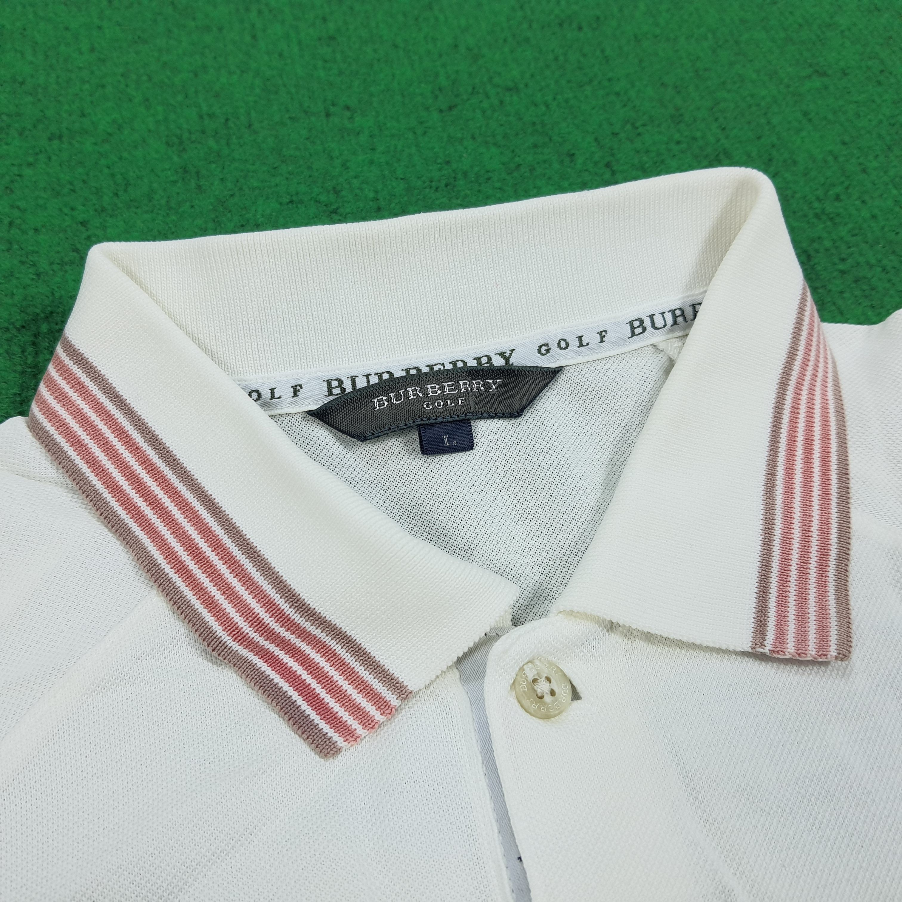 Burberry × Vintage Vintage Burberry Golf Custom Logo Polo Shirt Size US M / EU 48-50 / 2 - 4 Thumbnail