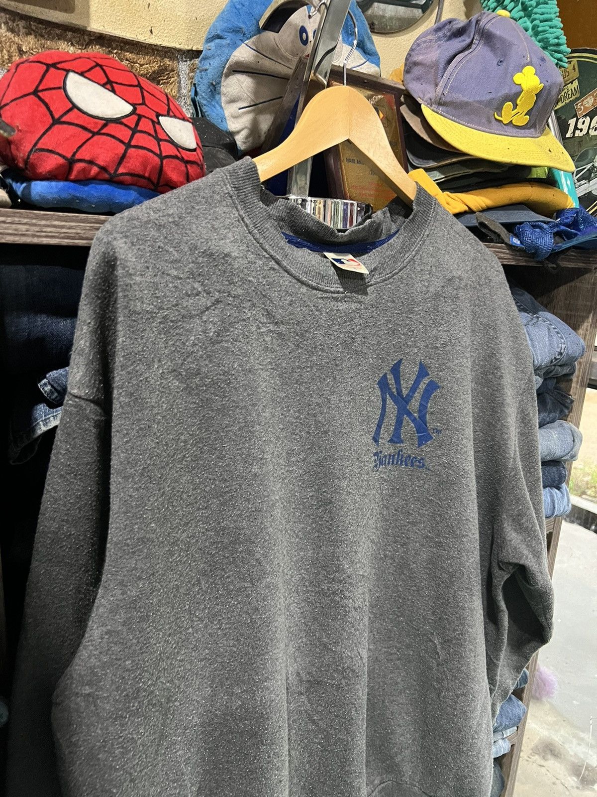 MLB 🔥New York Yankees MLB Crewneck Sweatshirt Size US XXL / EU 58 / 5 - 12 Thumbnail