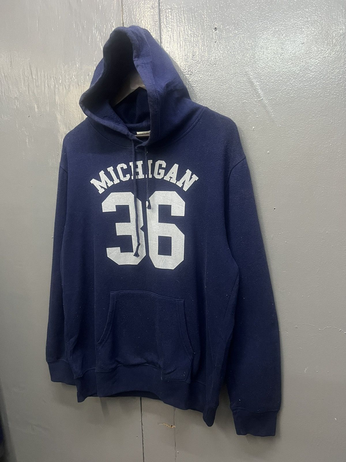 Vintage Michigan 36 Hoodies Size US L / EU 52-54 / 3 - 3 Thumbnail