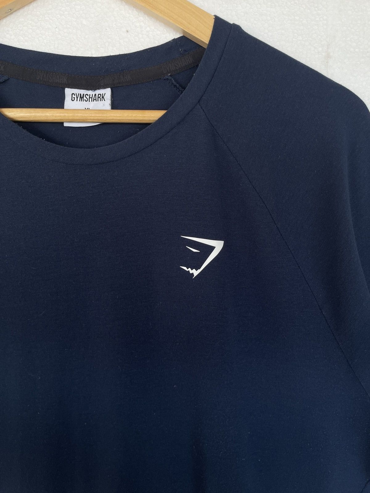 Gymshark 🔥Gymshark🔥Crest Logo Gym Tshirt Men’s XL Navy Blue Size US XL / EU 56 / 4 - 2 Thumbnail