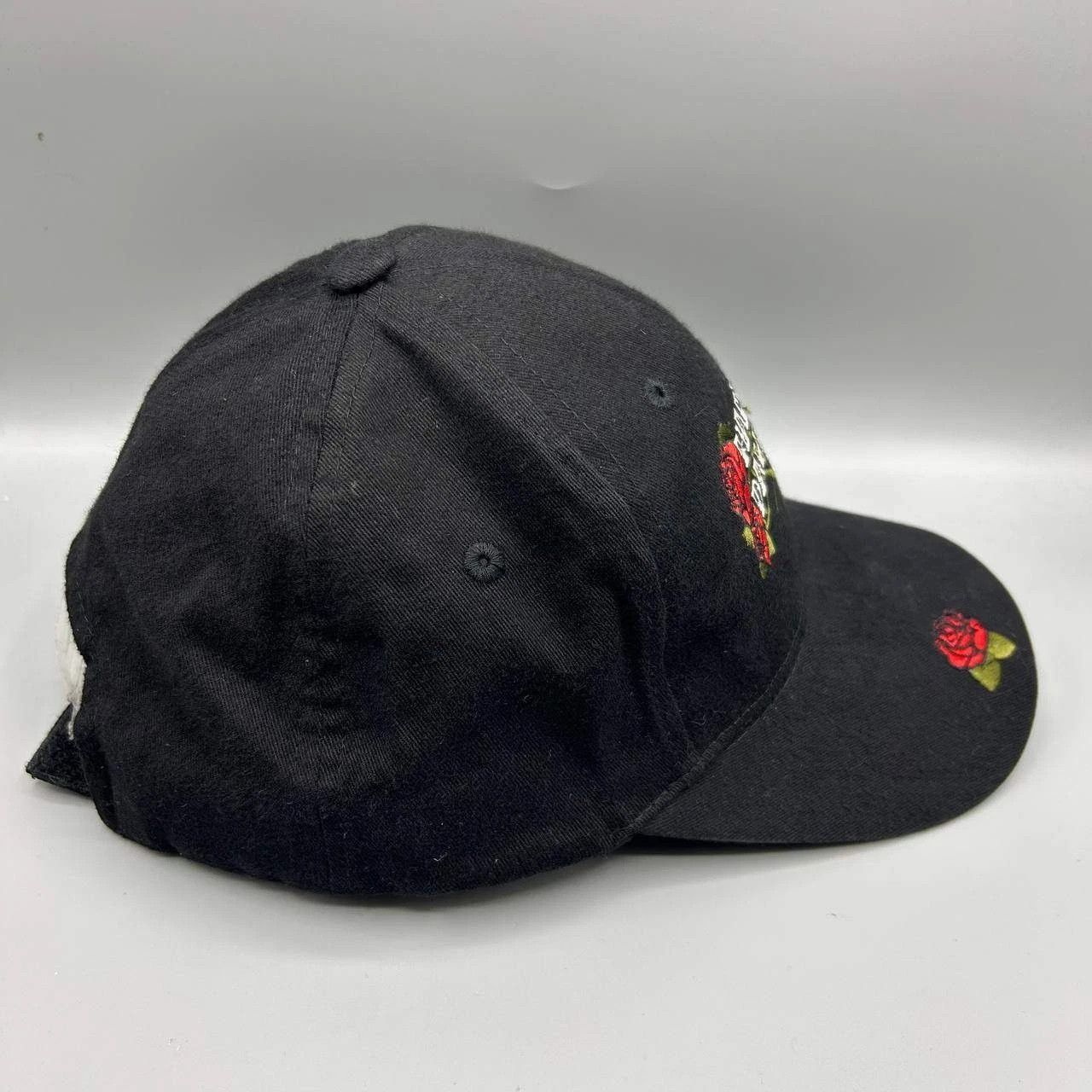 Harley Davidson Harley Davidson Motorcycles Hat Floral Strap Back Cotton Size ONE SIZE - 4 Thumbnail