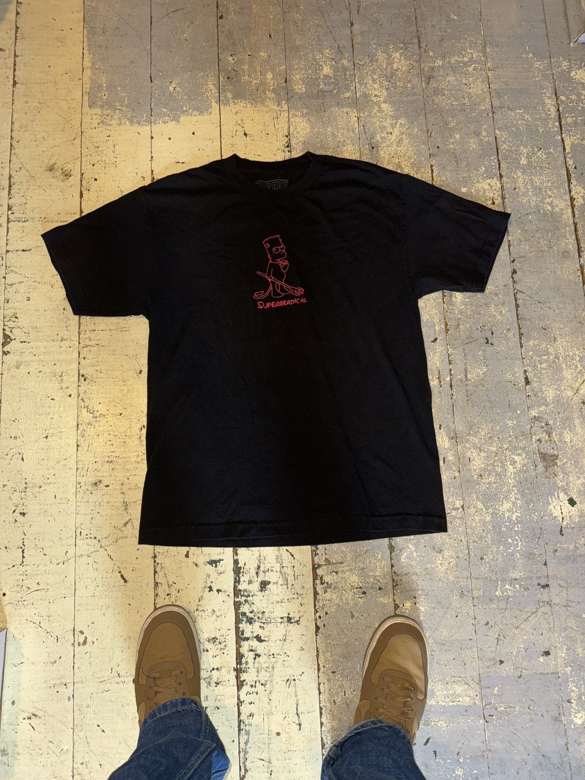 Lil Peep × Superrradical Superrradical Devil Bart tee Size US L / EU 52-54 / 3 - 1 Thumbnail