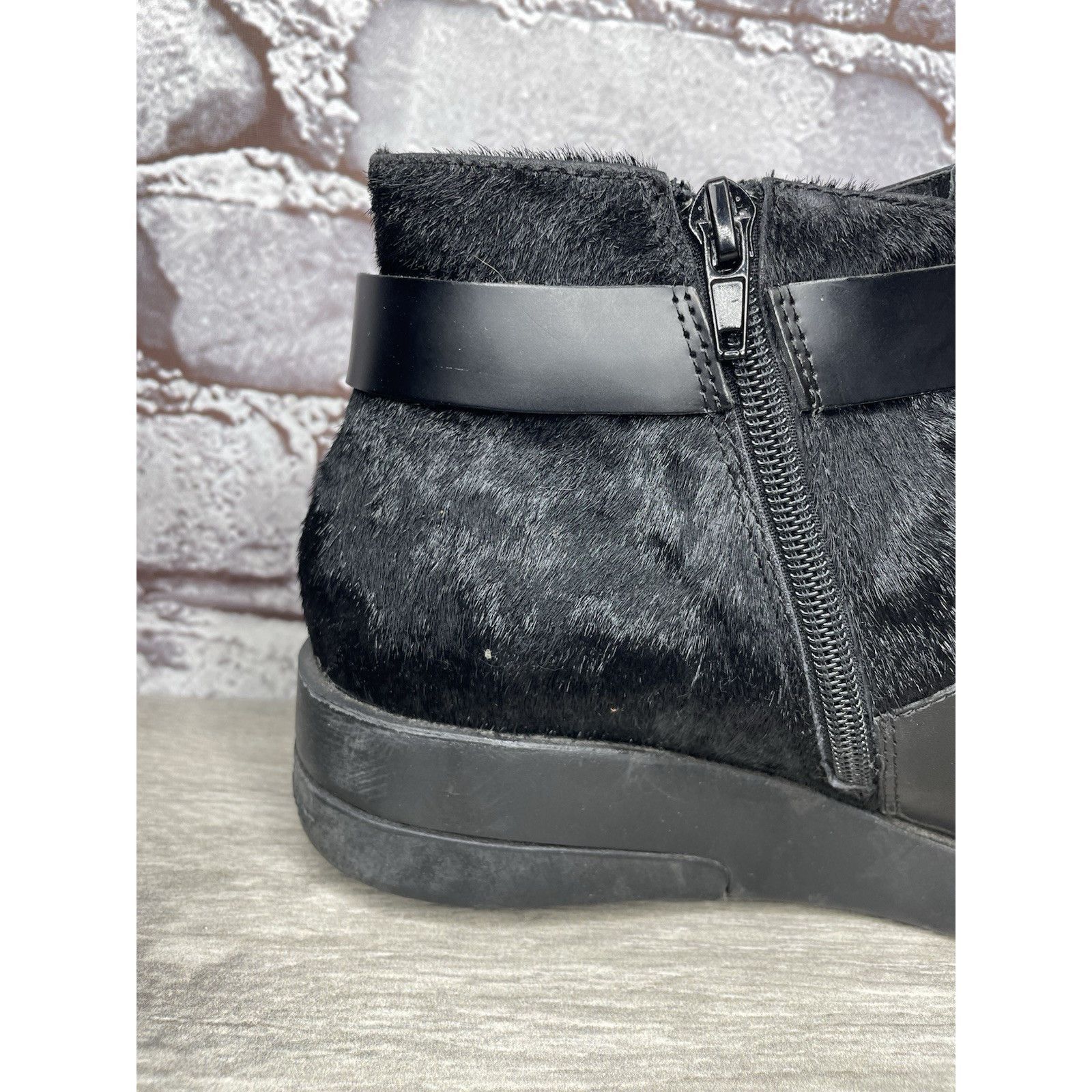 Other GRAVITY DEFYER Calf Hair Buckle Leather Ankle Boots Booties Size US 8 / IT 38 - 5 Thumbnail