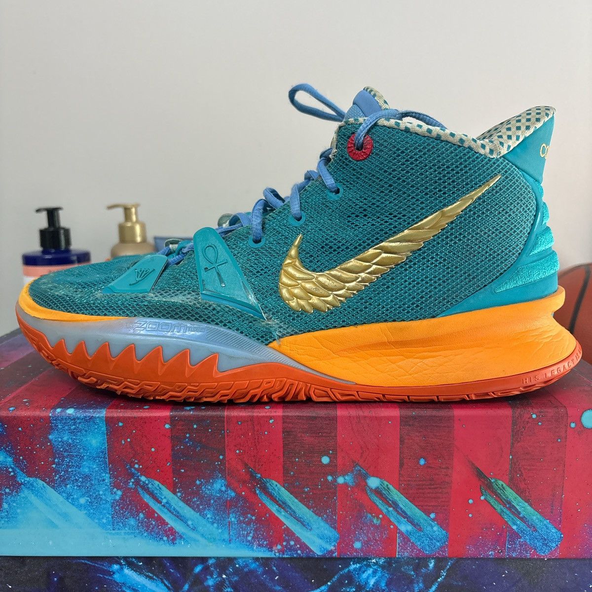 Nike Nike Kyrie 7 Horus (Special Box) Size US 11.5 / EU 44-45 - 2 Thumbnail