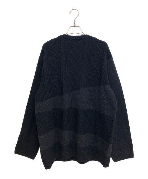 Yohji Yamamoto Yohji Yamamoto pour homme 23AW WOOL ALAN KNIT Size US L / EU 52-54 / 3 - 2 Thumbnail