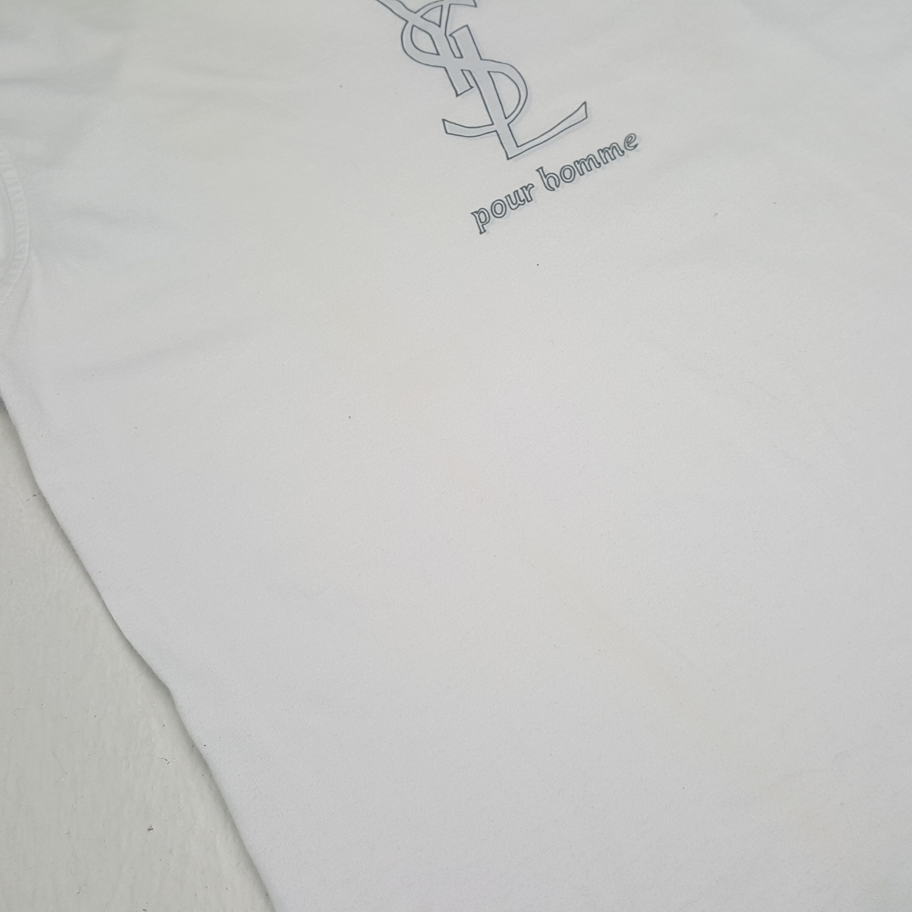 Yves Saint Laurent Vintage Yves Saint Laurent Italian Fashion T-Shirt C301N6 Size US M / EU 48-50 / 2 - 5 Thumbnail