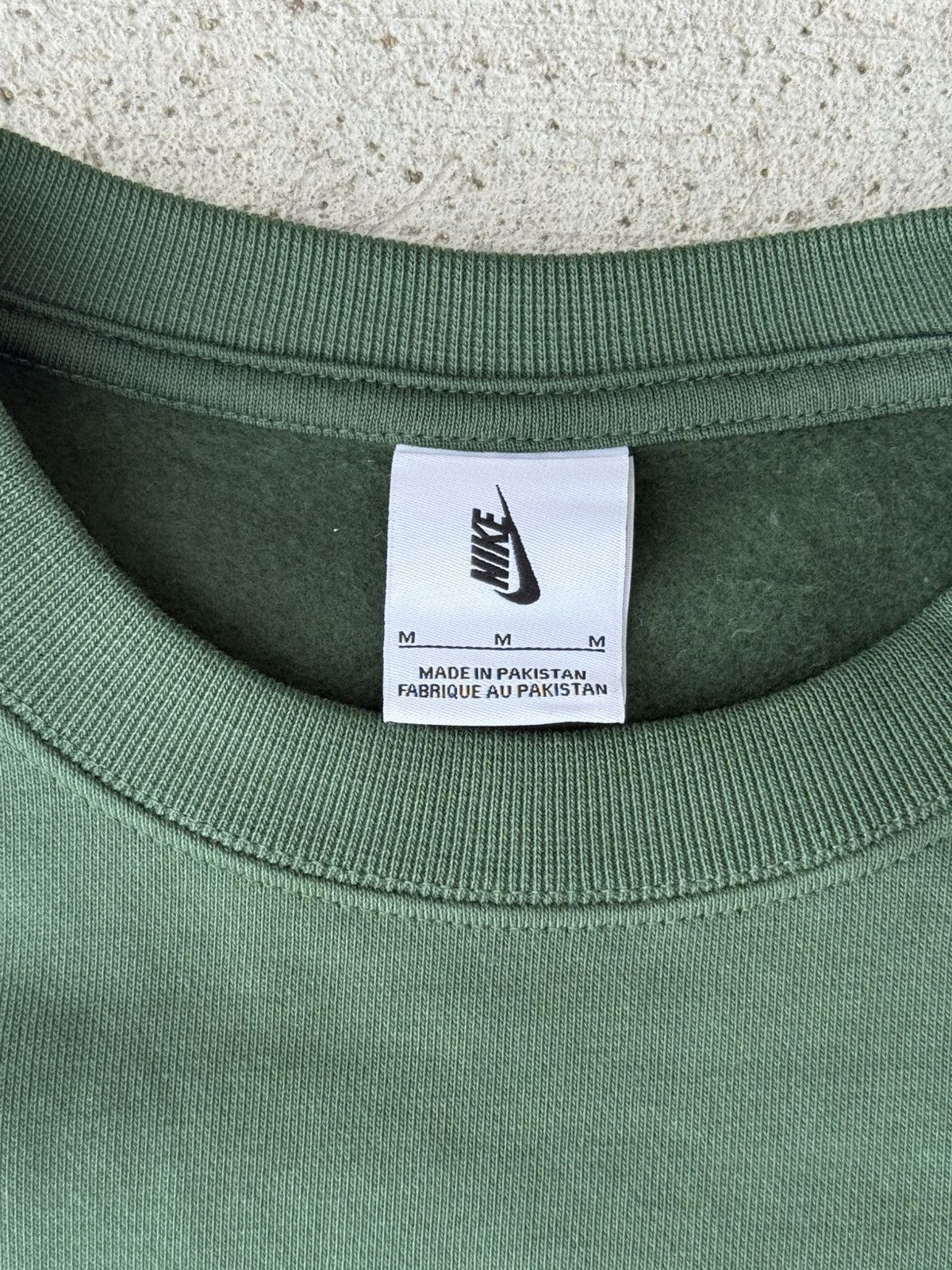 Nike Nike Men's Sweatshirt - Forest Green - Mens Size Medium Size US M / EU 48-50 / 2 - 2 Thumbnail