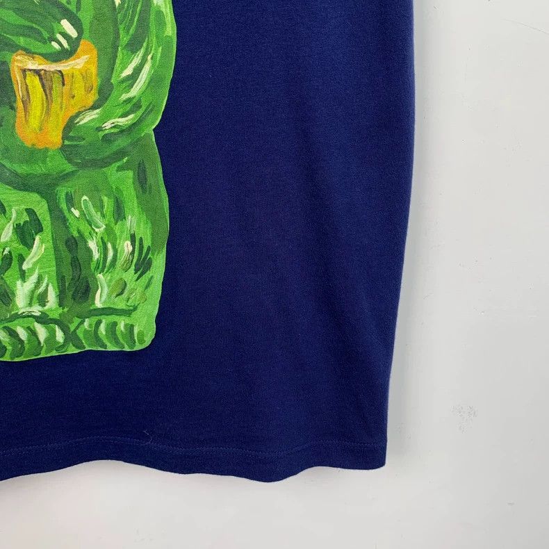 Gucci Gucci Dark blue logo letter bear print round-neck cotton sh Size US M / EU 48-50 / 2 - 4 Thumbnail
