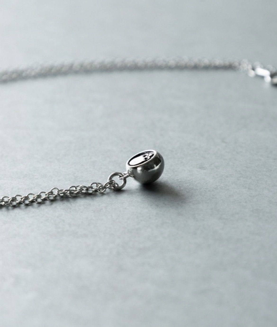 Number (N)ine Number Nine SECRET SKULL CHARM NECKLACE stk Size ONE SIZE - 5 Thumbnail