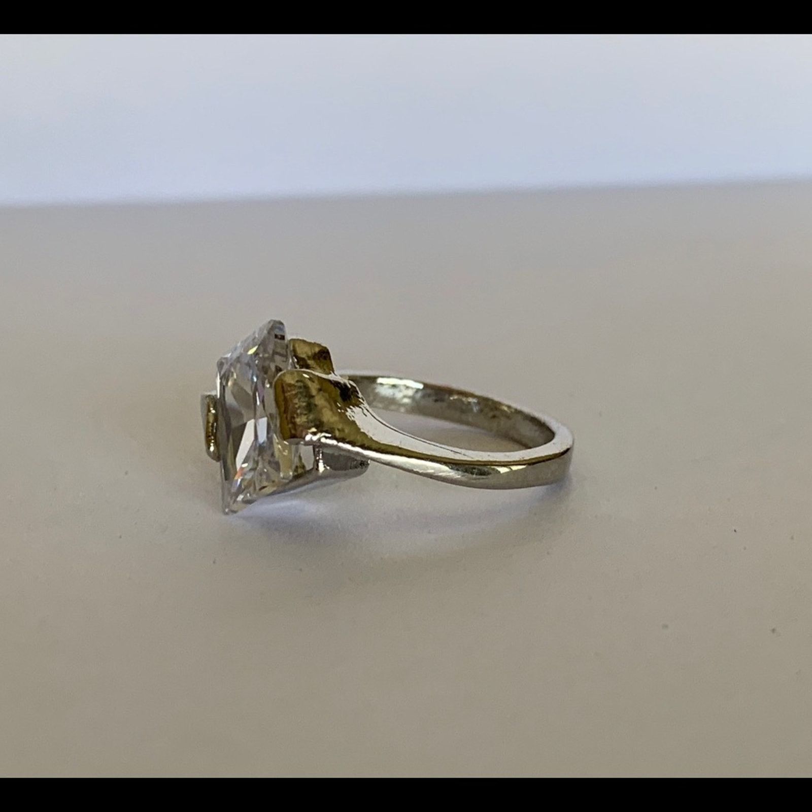 Other Contemporary Princess Diamond Ring Size 6 Size ONE SIZE - 5 Thumbnail