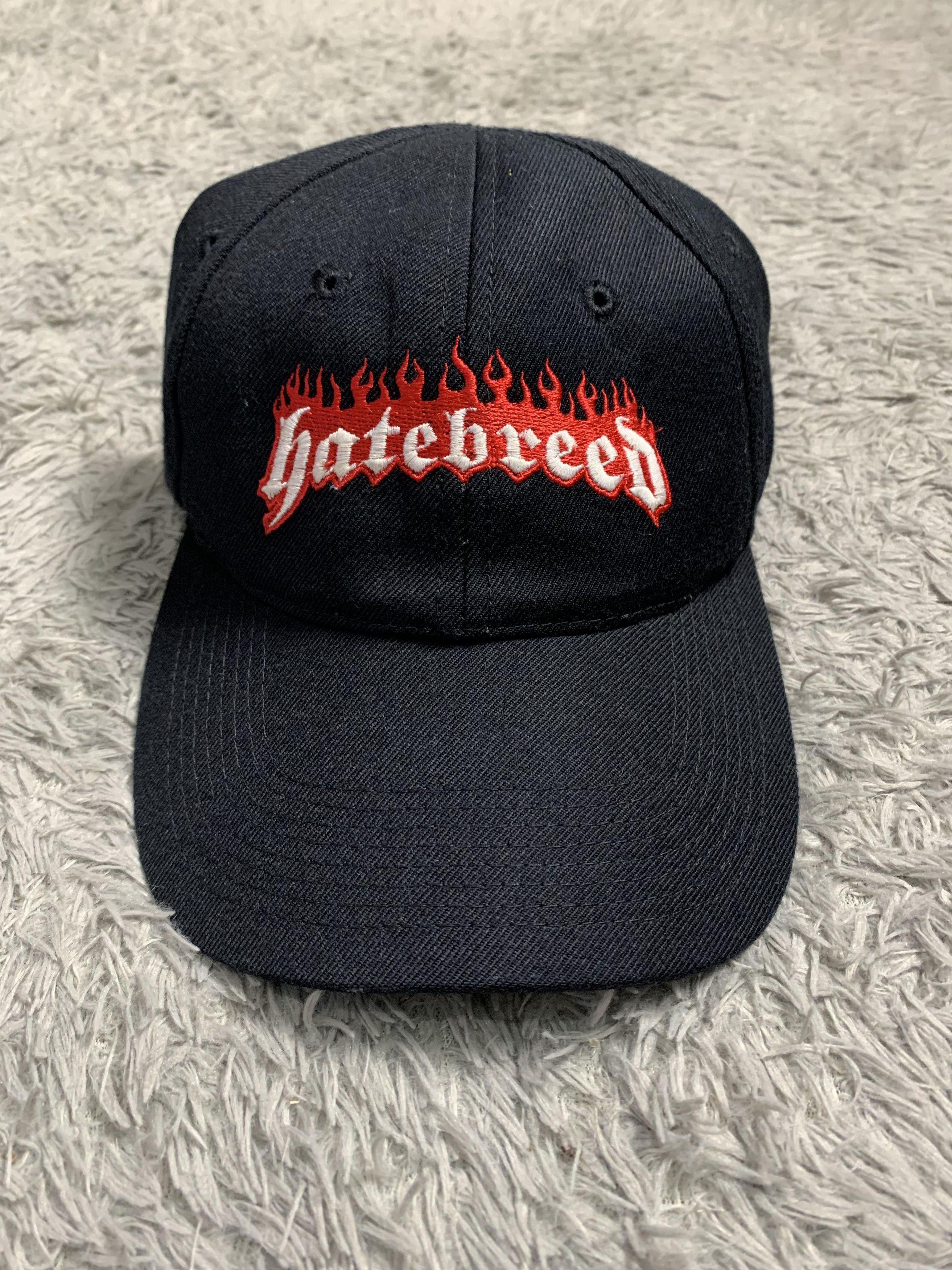 Band Tees Vintage Rare Hatebreed Hardcore Felcro Snapback Size ONE SIZE - 2 Thumbnail