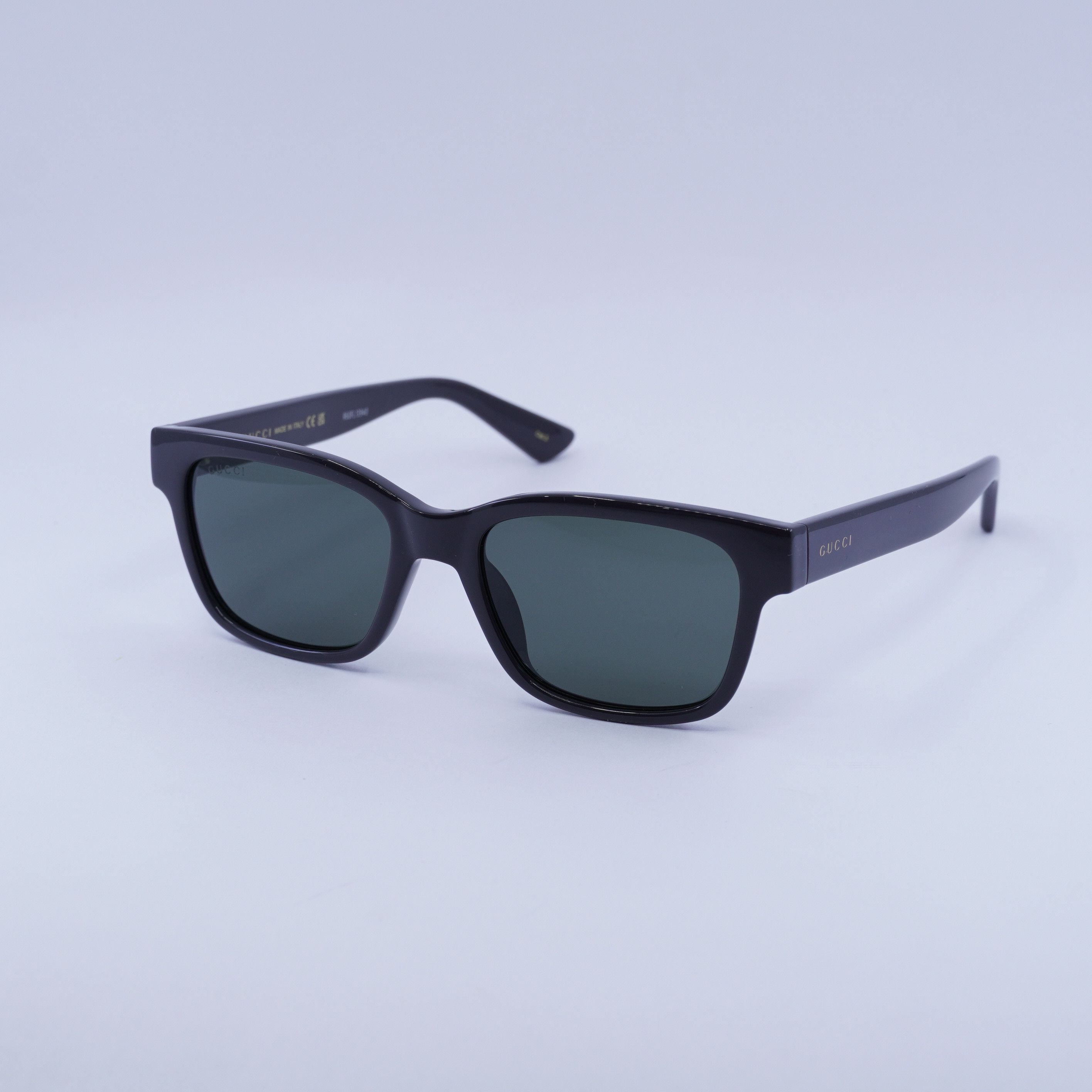 Gucci Gucci GG1716S 003 Sunglasses Grey Square Frame, Grey Lenses Size ONE SIZE - 1 Thumbnail