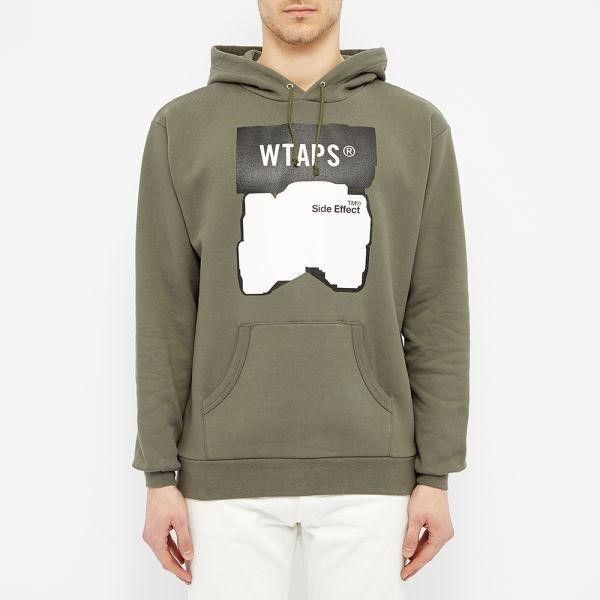 Wtaps AW2019 WTAPS “Side Effect” Olive Hoodie Size US S / EU 44-46 / 1 - 2 Thumbnail