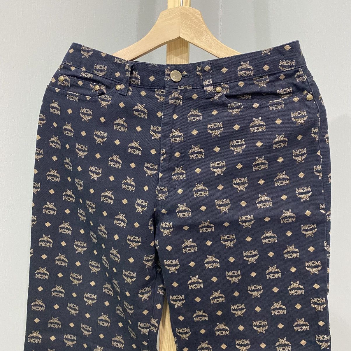 MCM Vintage MCM Monogram Pants Size US 28 / EU 44 - 3 Thumbnail