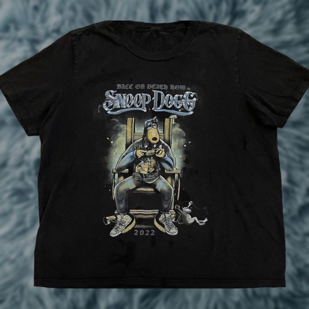 Vintage VINTAGE 2022 Snoop Dogg Faded Distress Tour Shirt M Warren G Ice Cube Hip Hop Grunge Y2K Shirt Mens Black 90s Concert Tour Vintage Boxy Size US M / EU 48-50 / 2 - 1 Thumbnail