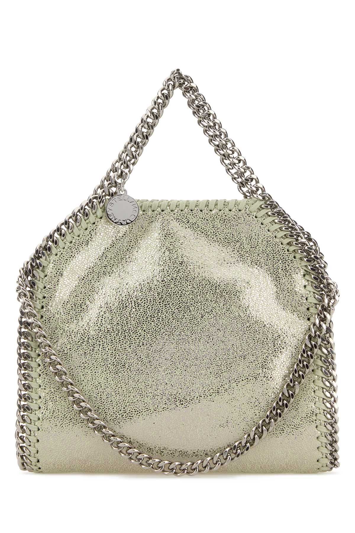 Stella McCartney Pastel Green Shaggy Deer Micro Falabella Handbag Size ONE SIZE - 1 Thumbnail