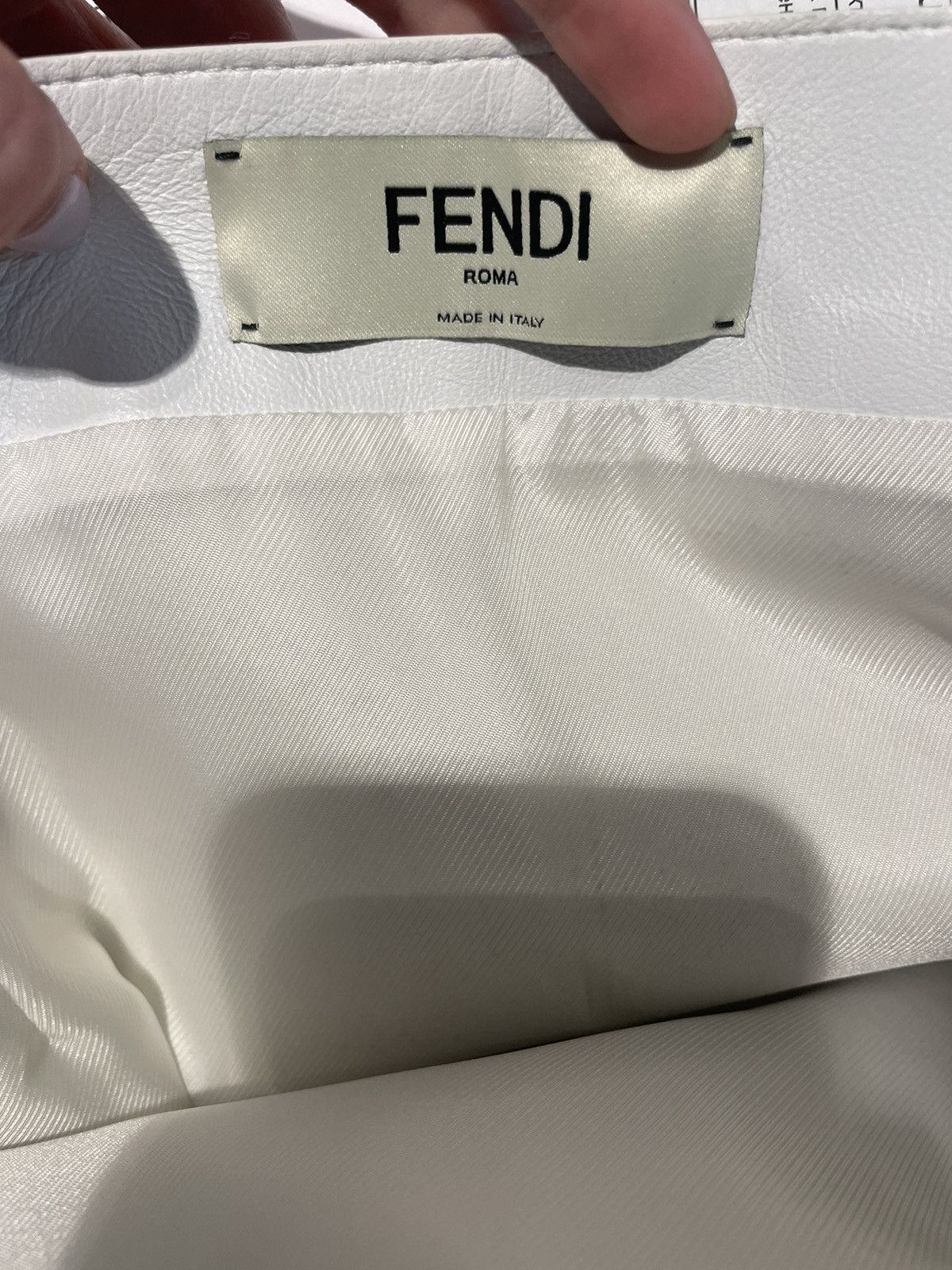 Fendi Multicolour inlaid skirt Size 28" / US 6 / IT 42 - 4 Thumbnail