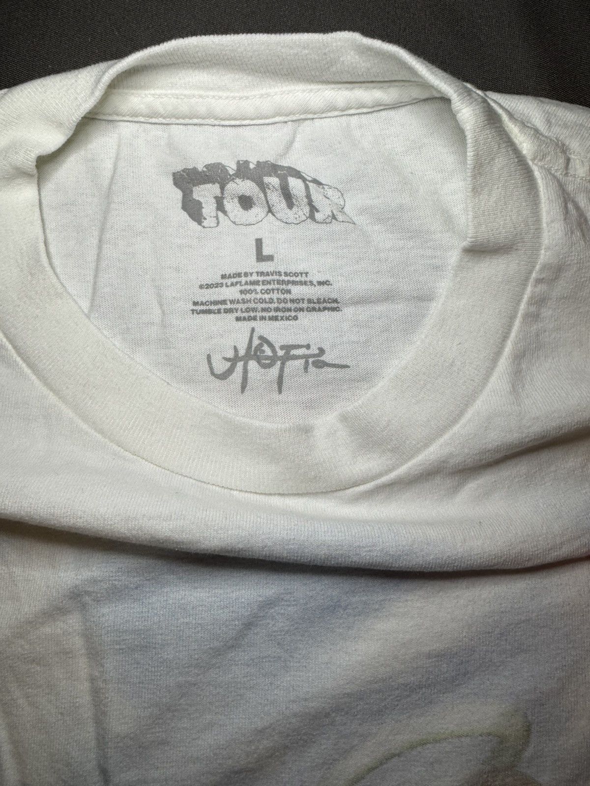 Travis Scott Travis Scott Utopia Circus Maximus 2023 Tour III Concert Tee Size US L / EU 52-54 / 3 - 3 Thumbnail