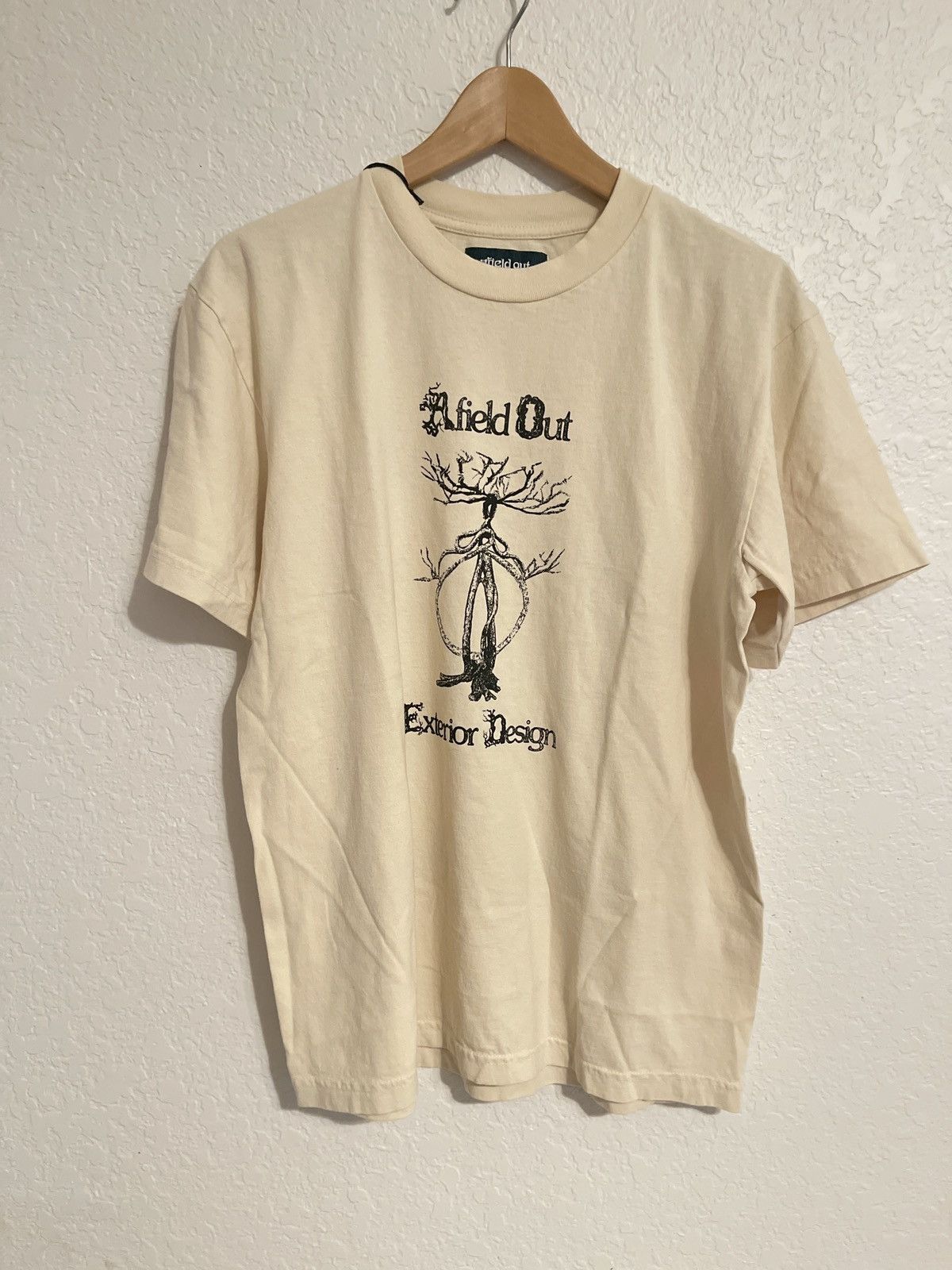 Afield Out Afield Out Exterior T-shirt / Bone Size Medium Size US M / EU 48-50 / 2 - 3 Thumbnail