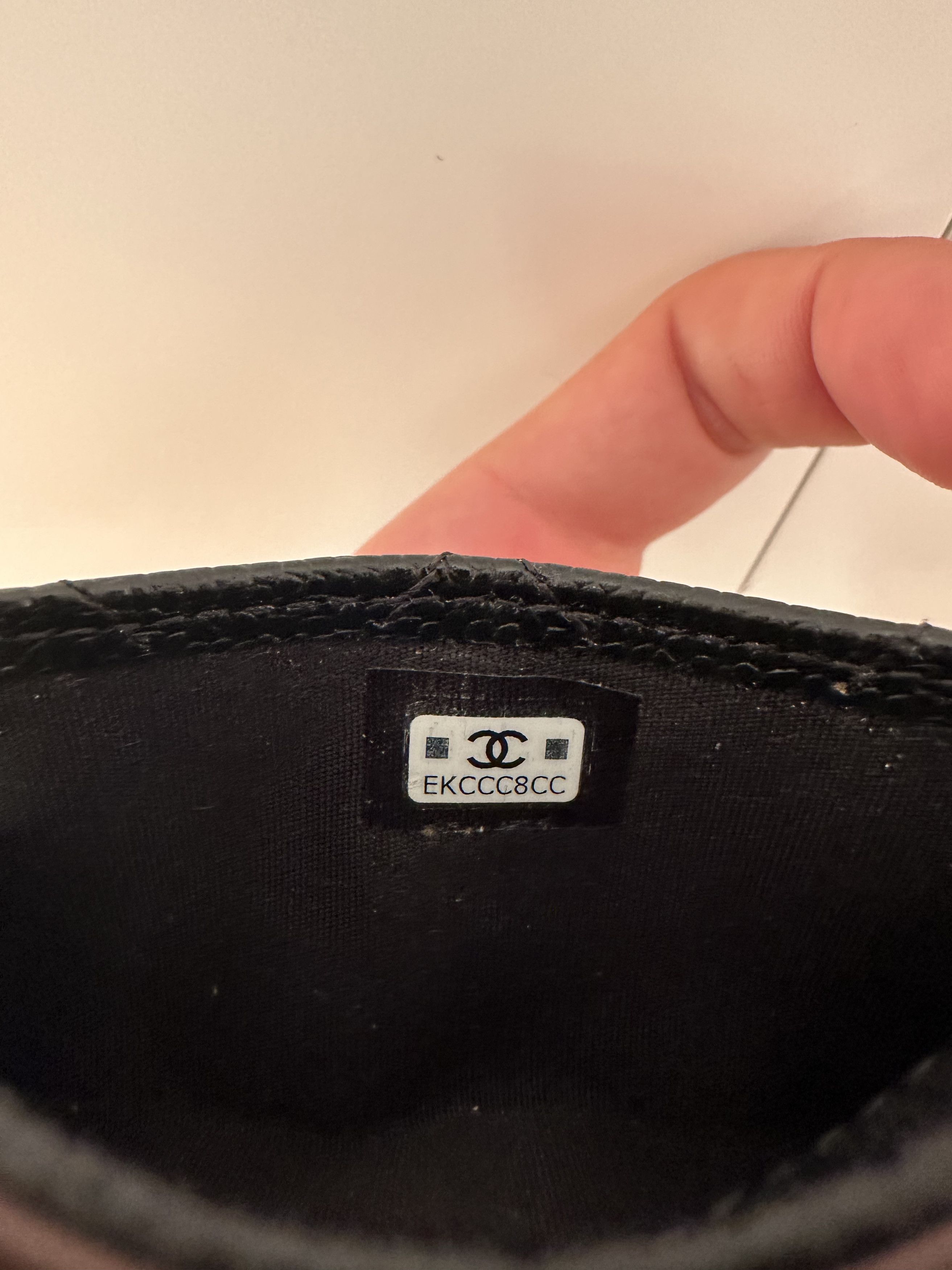 Chanel Chanel Black Quilted Caviar Card Case Size ONE SIZE - 10 Thumbnail