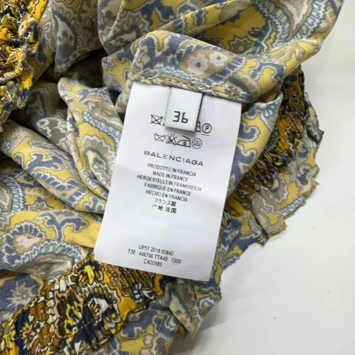 Balenciaga Balenciaga Casual Multi-Color Short Sleeve Top 0079-2507 Size US S / EU 44-46 / 1 - 4 Thumbnail