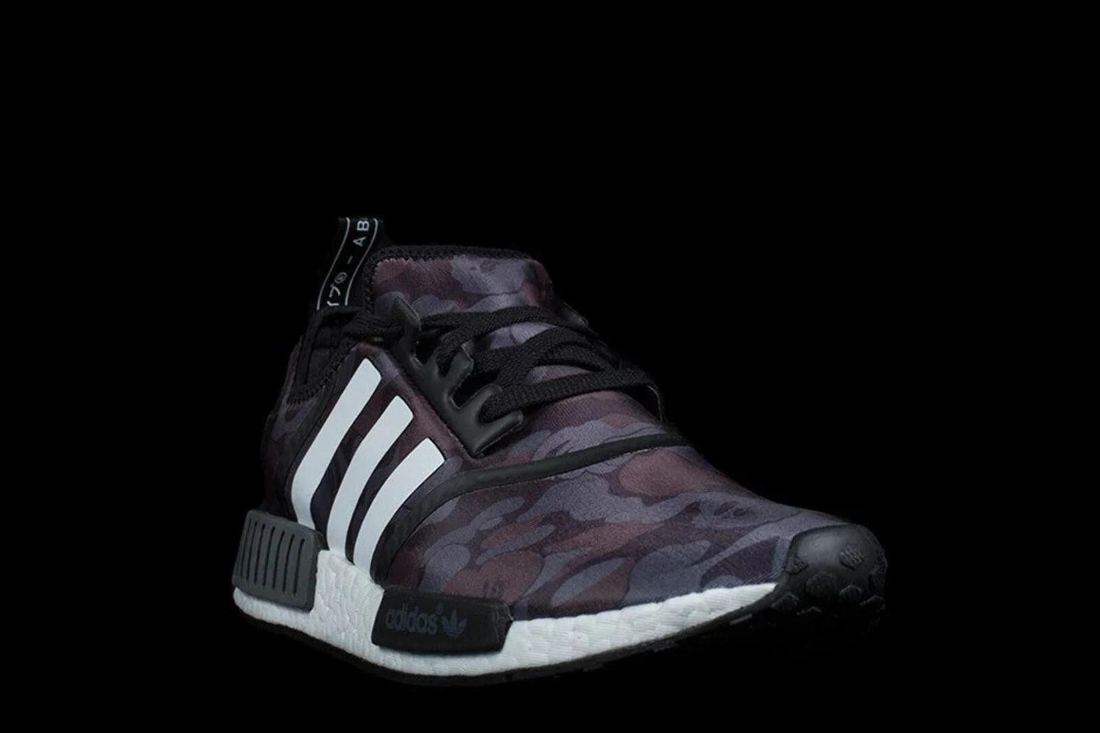 Adidas adidas NMD R1 A Bathing Ape Bape Black Camo BA7325 US11.5 Size US 11.5 / EU 44-45 - 5 Thumbnail