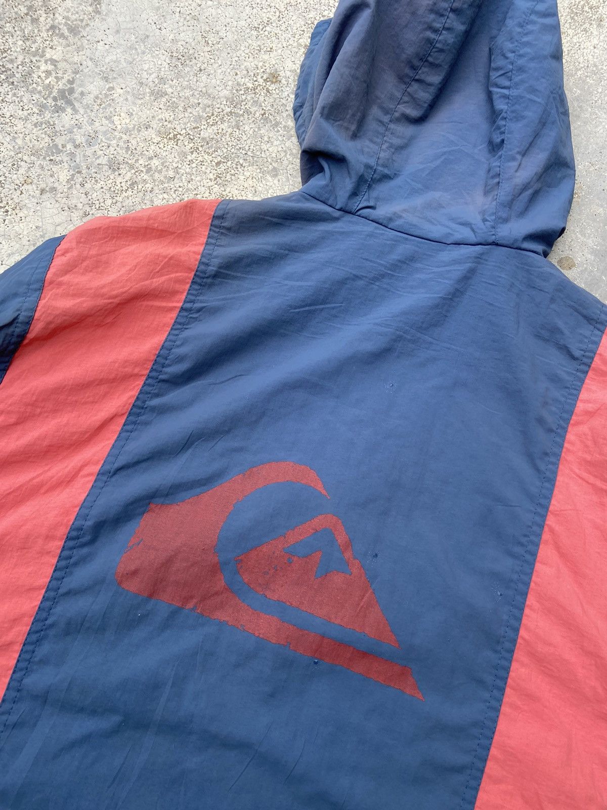 Quiksilver Vintage 1990’s QuickSilver Colour Block Windbreaker Jacket Size US L / EU 52-54 / 3 - 7 Thumbnail