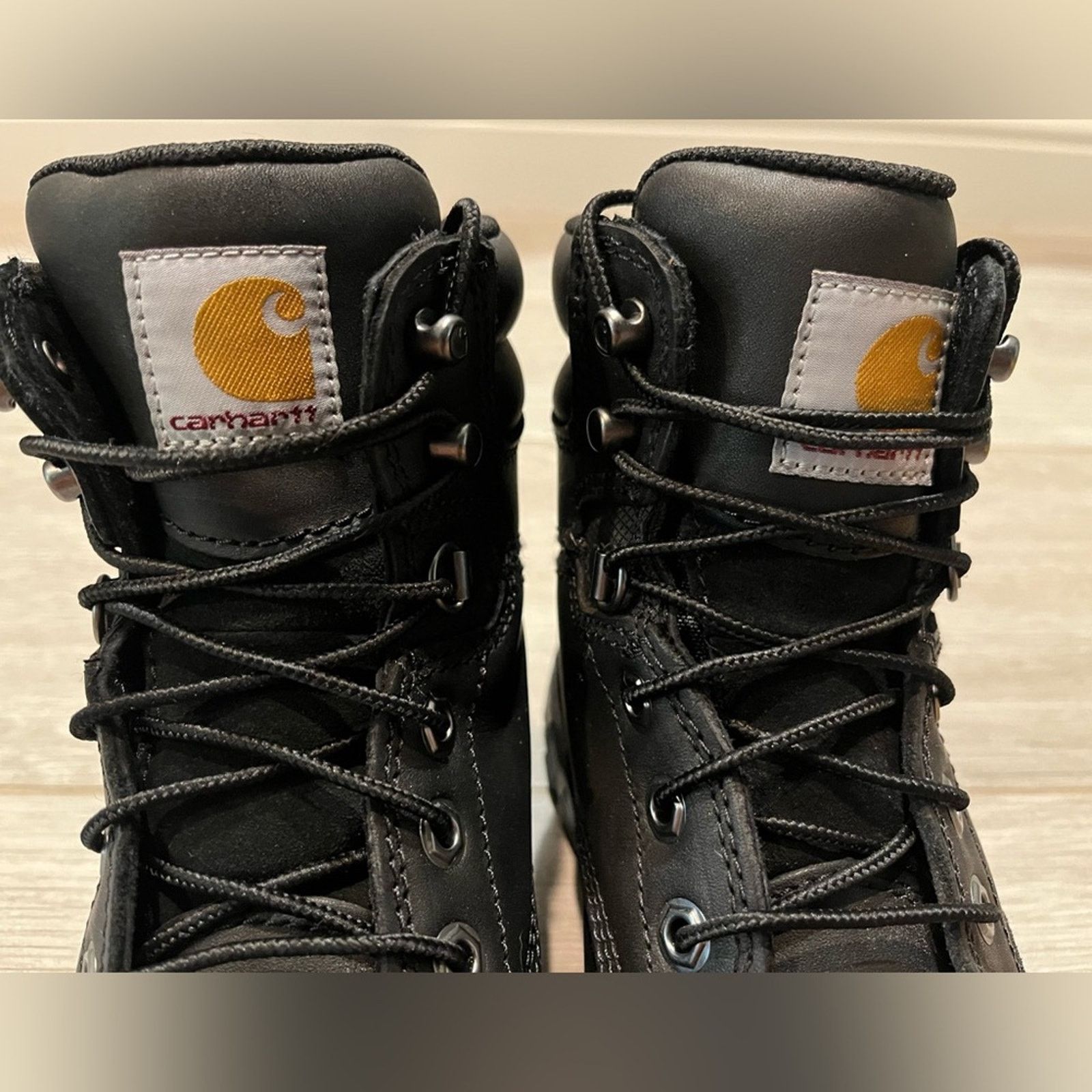 Carhartt Carhartt Women 8 Rugged Flex 6" Comp Toe Work Boot Black Size US 8 / EU 41 - 6 Thumbnail