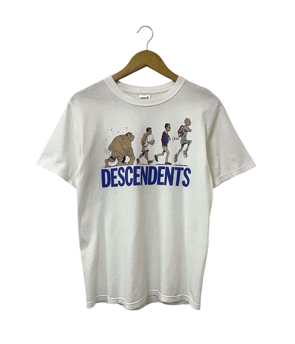 Band Tees × Vintage VINTAGE DESCENDENTS AMERICAN PUNK ROCK BAND TSHIRT Size US S / EU 44-46 / 1 - 1 Thumbnail