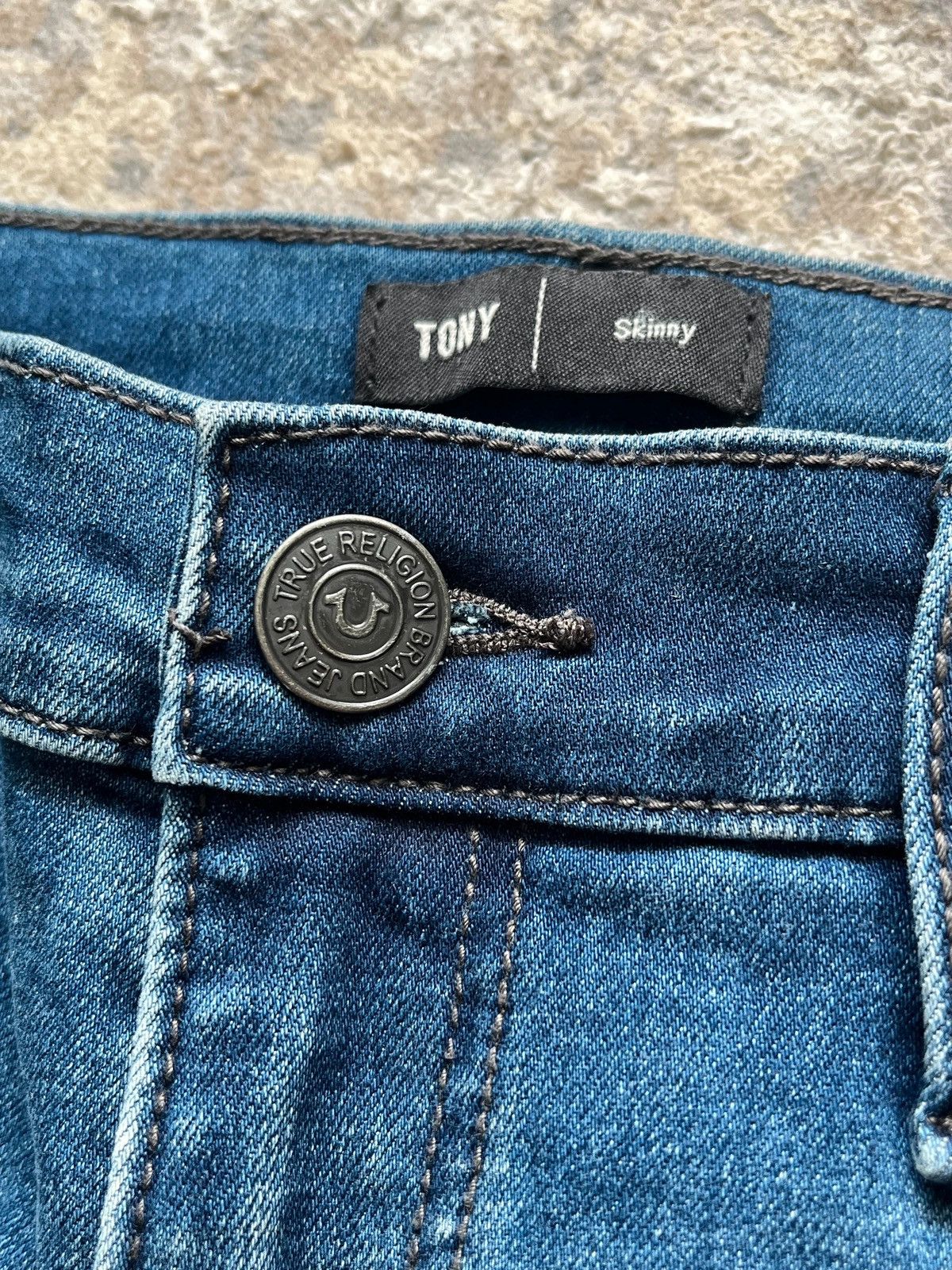 True Religion True Religion Tony Skinny Jeans Denim Rare Deadstock NWT Size US 32 / EU 48 - 10 Thumbnail