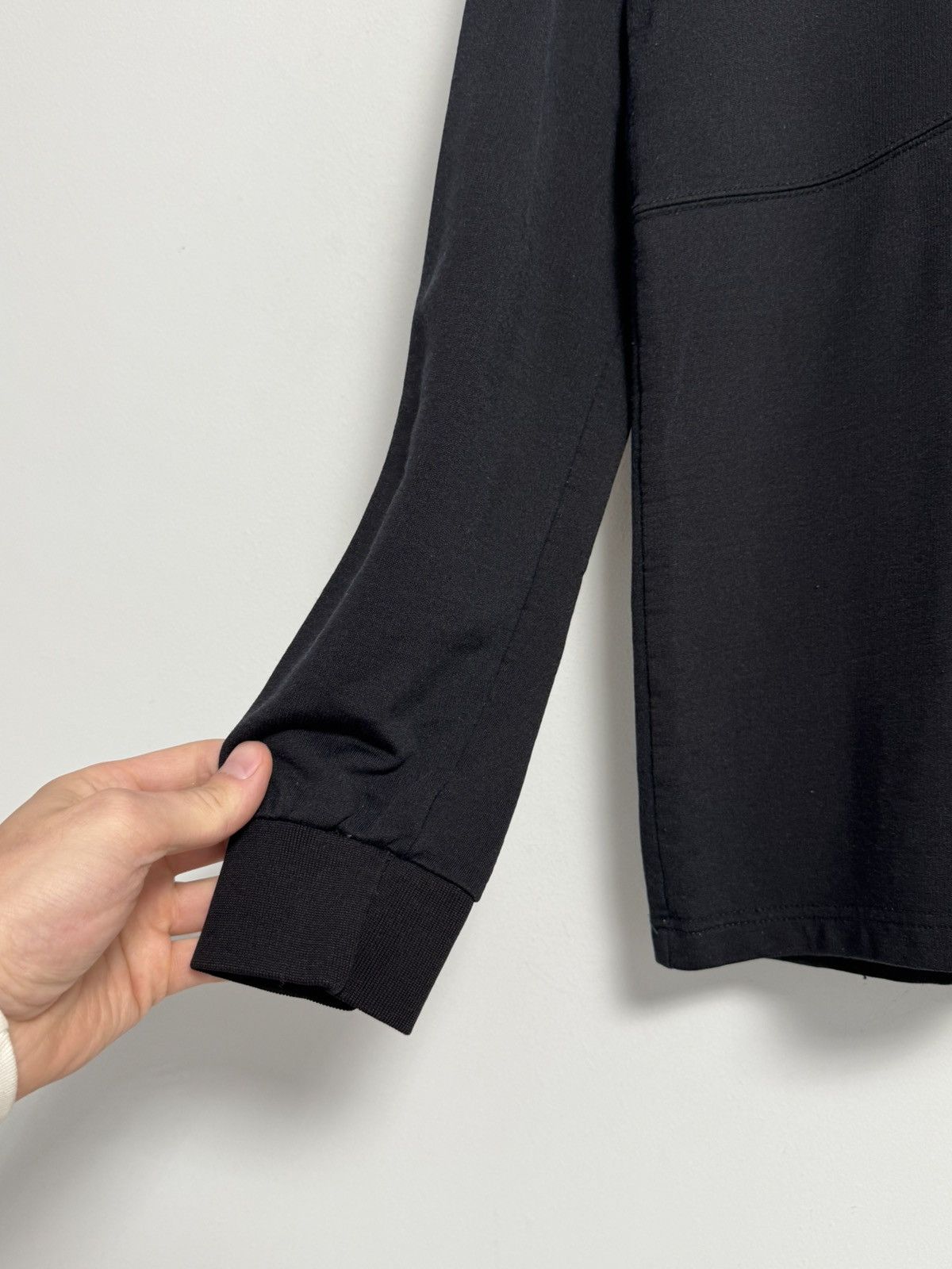 Dolce & Gabbana Dolce & Gabbana Athletic Black Long Sleeve Crew Neck Shirt Size US M / EU 48-50 / 2 - 6 Thumbnail