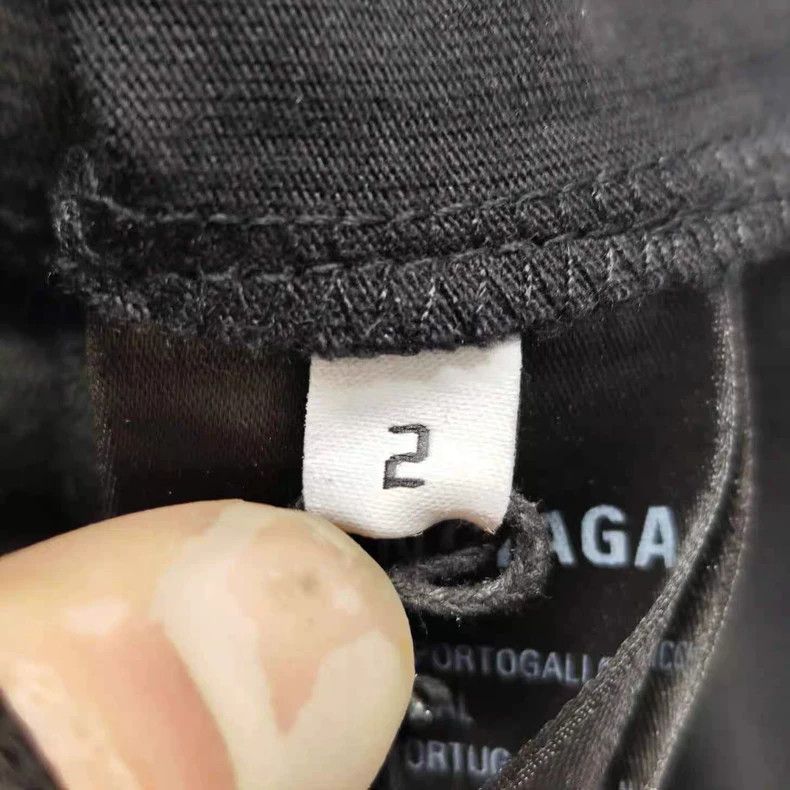 Balenciaga Balenciaga Black Phantom Overlap Short Sleeve Size US M / EU 48-50 / 2 - 5 Thumbnail