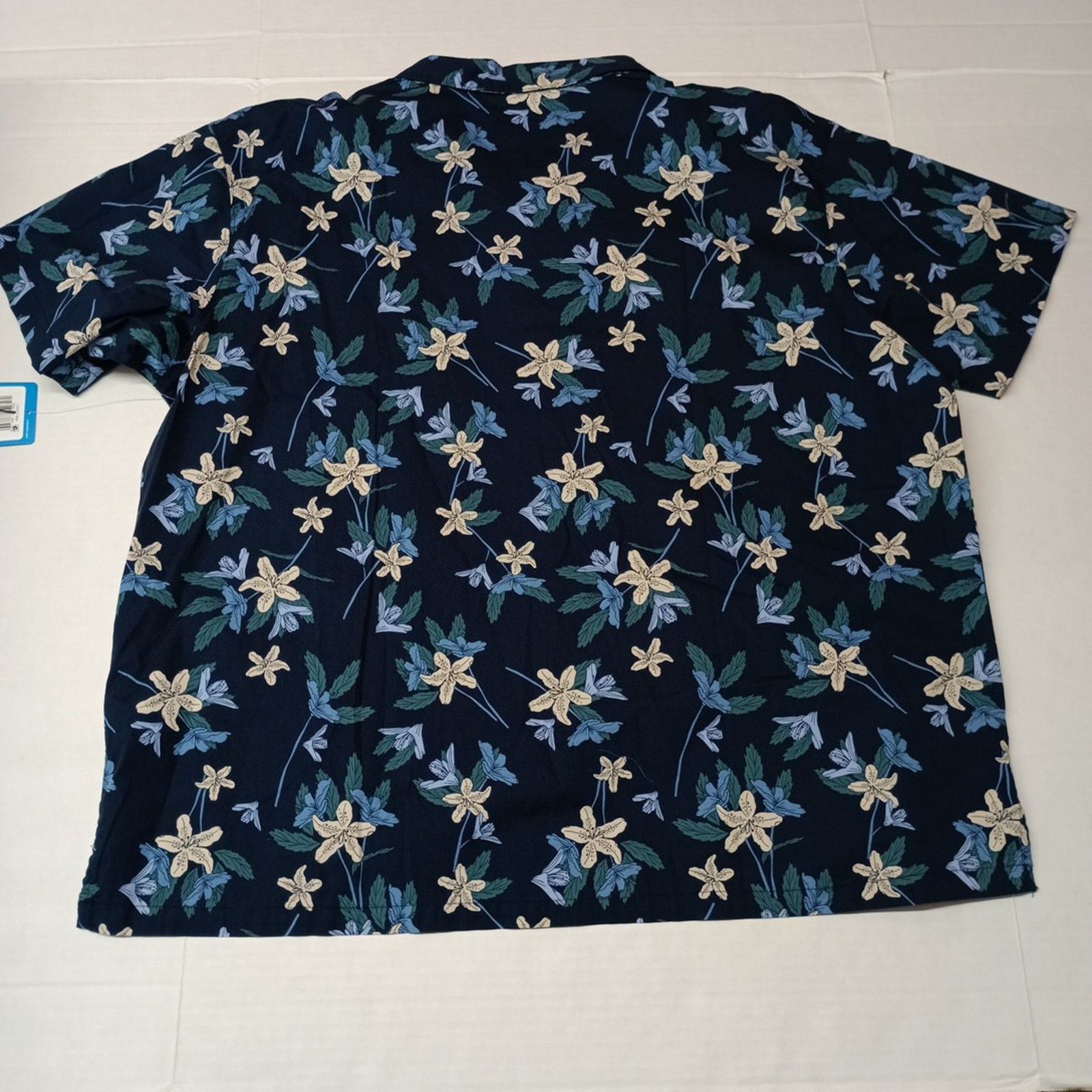 Columbia Columbia Arrow Springs Floral Print Shirt Men's 2XL Blue Size US XXL / EU 58 / 5 - 8 Thumbnail