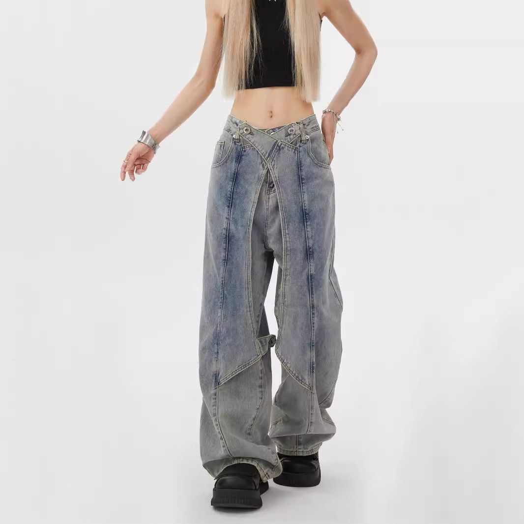 Japanese Brand × Jean Retro casual wide leg jeans Size US 30 / EU 46 - 2 Thumbnail