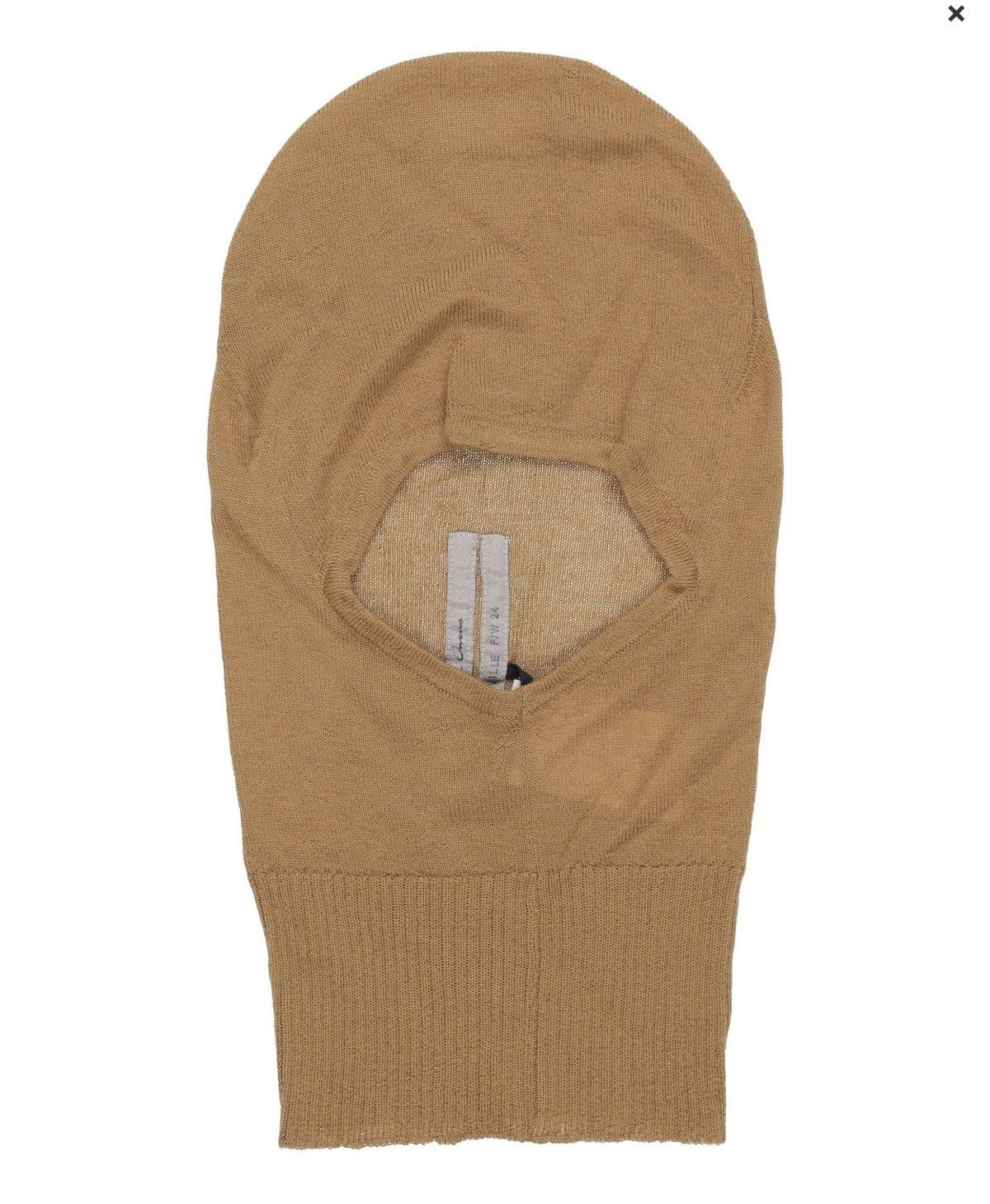 Rick Owens Rick owens balaclava wool face mask hat accessory designer Size ONE SIZE - 1 Thumbnail