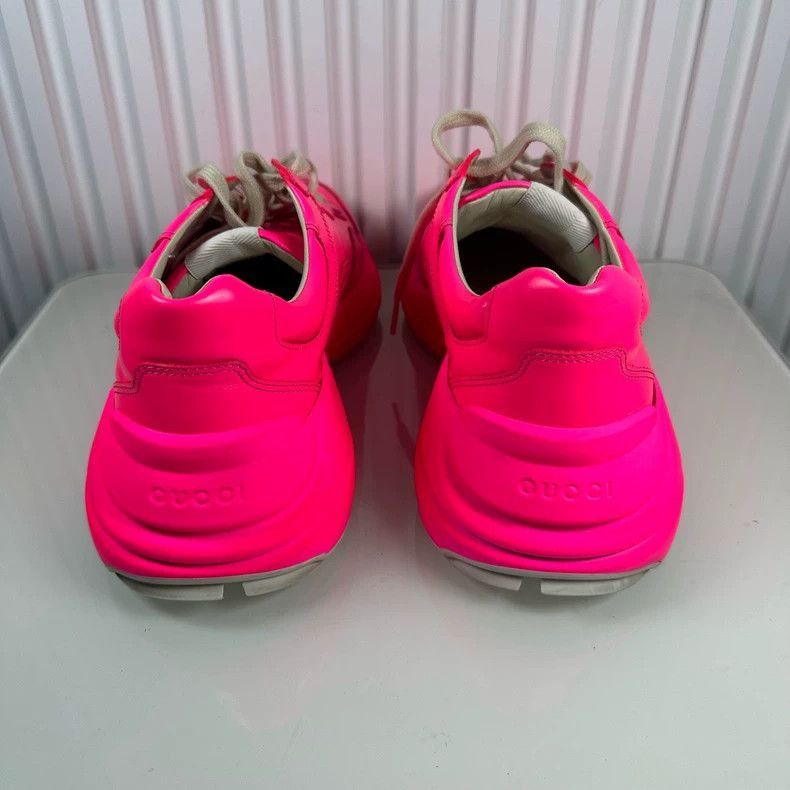 Gucci GUCCI Pink Dad Sneakers Size 43-2505 Size US 10 / EU 43 - 4 Thumbnail