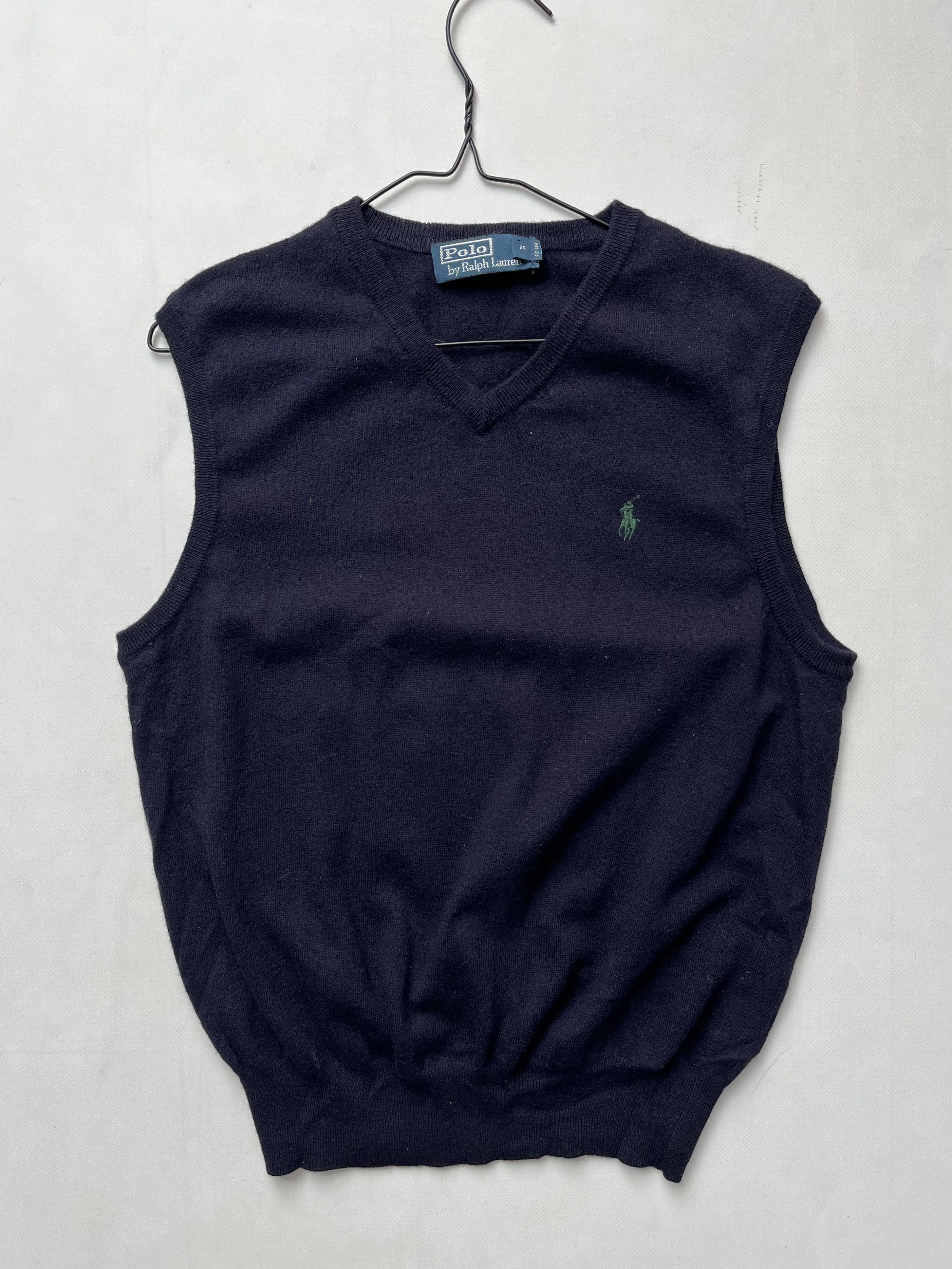Polo Ralph Lauren Vintage Polo Ralph Lauren wool vest Size US S / EU 44-46 / 1 - 1 Thumbnail