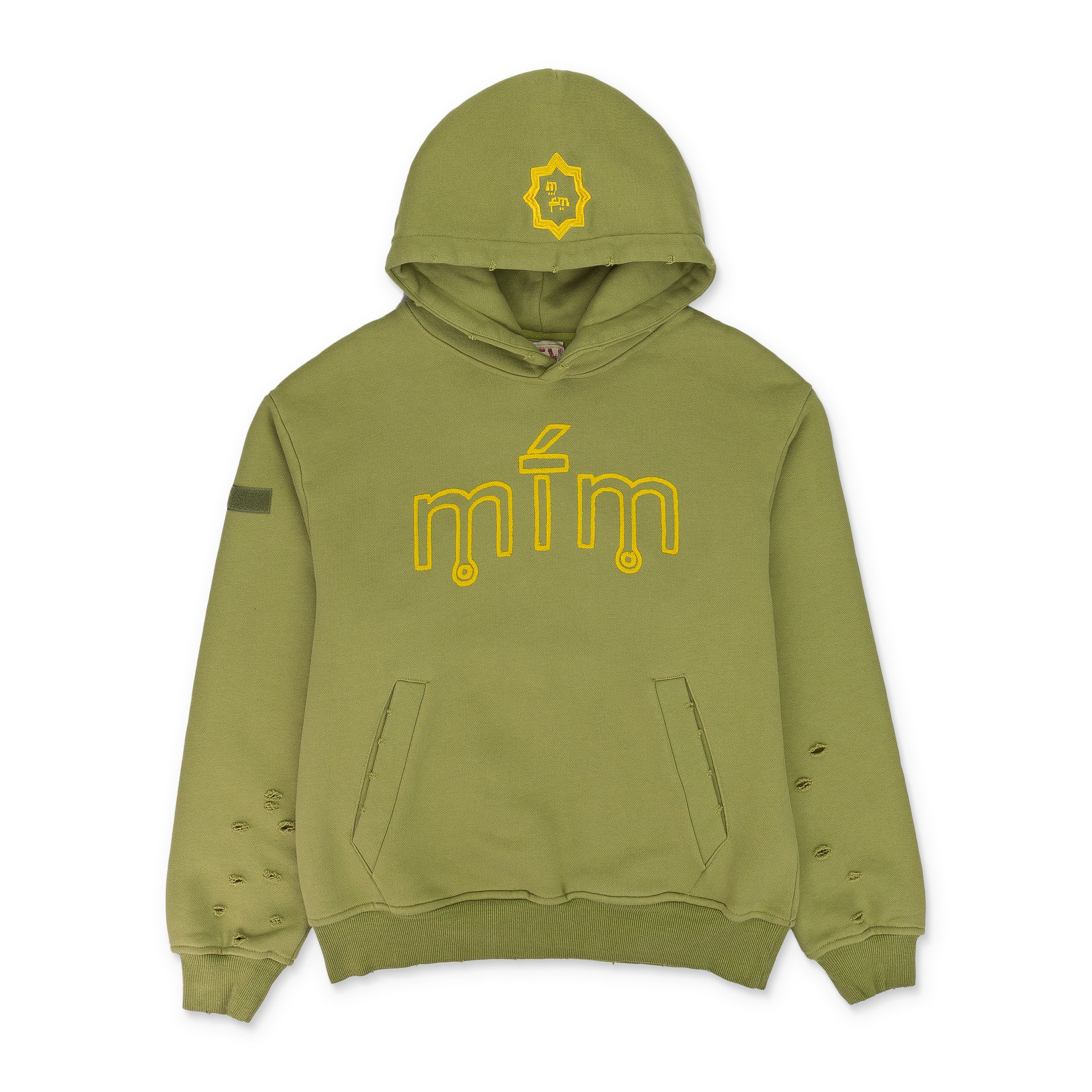 MURD333R.FM GREEN SPECIAL OPS HOODIE SIZE M