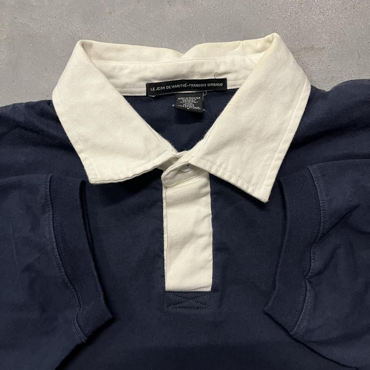 Marithe + Francois Girbaud Girbaud spellot polo with print and embroidery Size US L / EU 52-54 / 3 - 4 Thumbnail