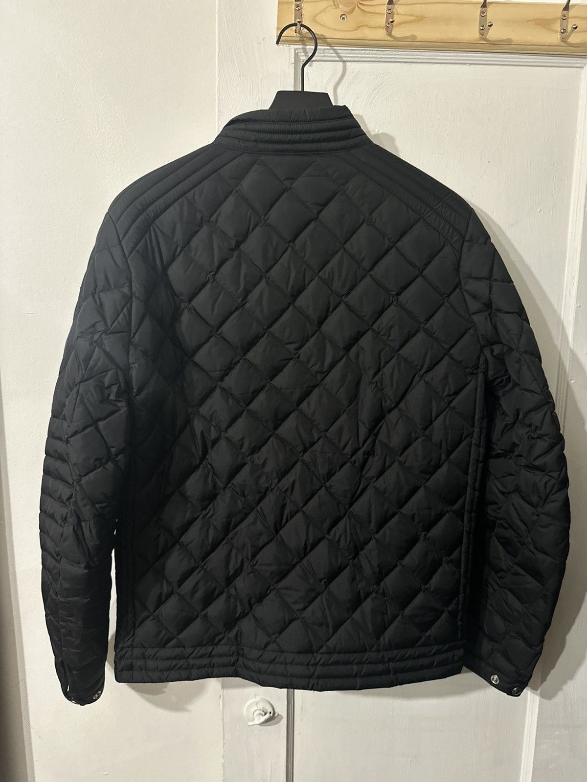 Moncler Quilted Moto Down Jacket Size US L / EU 52-54 / 3 - 9 Thumbnail