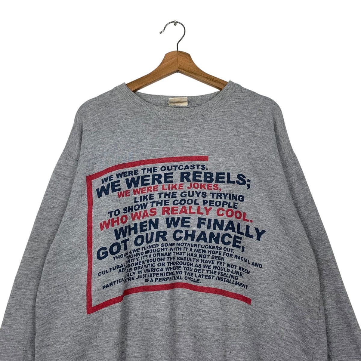 Japanese Brand Japanese Brand We Were Rebels Crewneck Sweatshirt Size US M / EU 48-50 / 2 - 2 Thumbnail