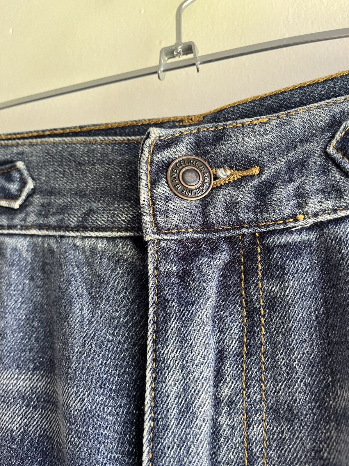 Celine Jane Flare Jeans in Denim Union Wash Size 26" / US 2 / IT 38 - 8 Thumbnail