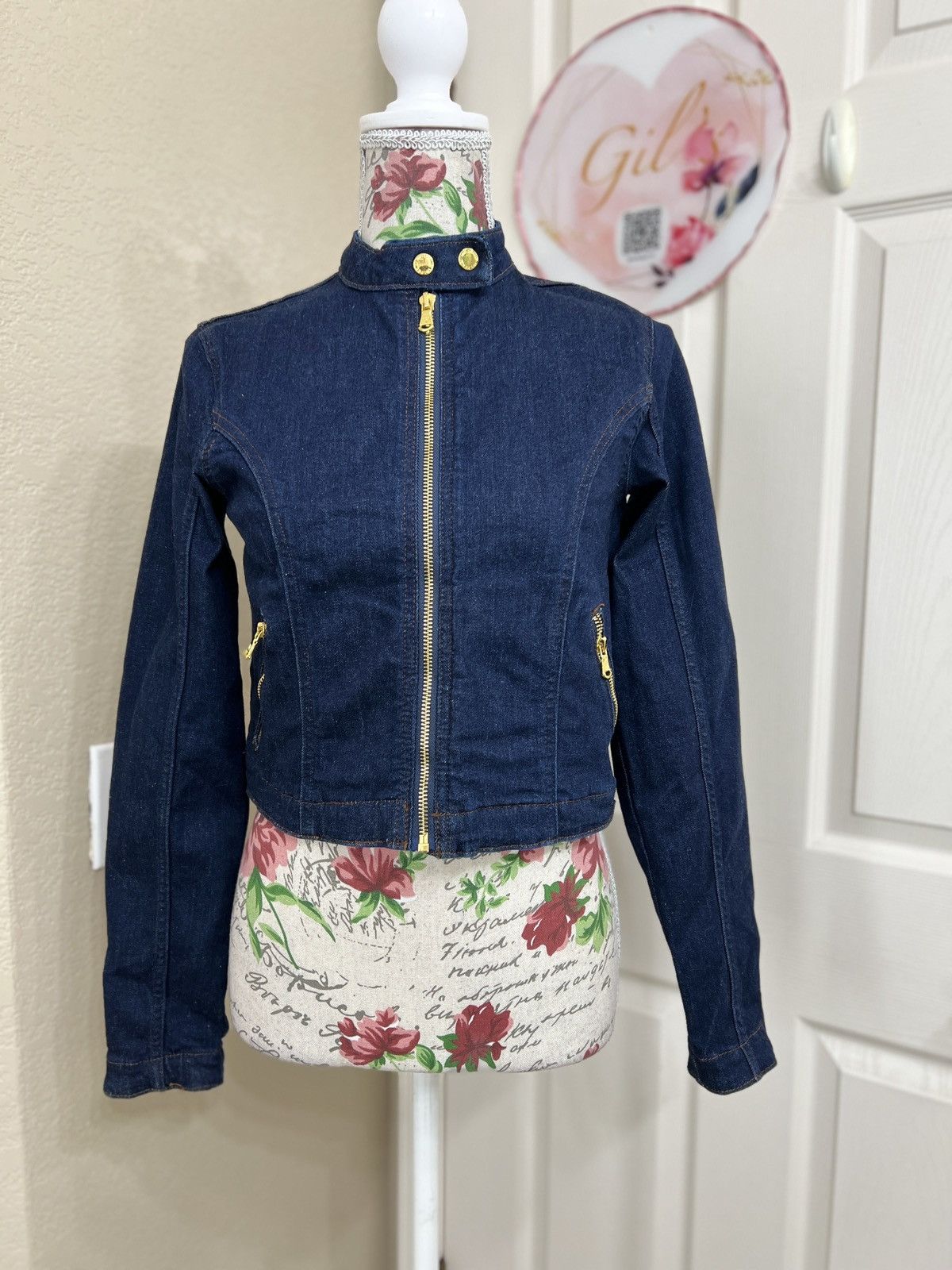 I.N.C INC International Concepts Dark Blue Jacket size XS Size XS / US 0-2 / IT 36-38 - 1 Thumbnail