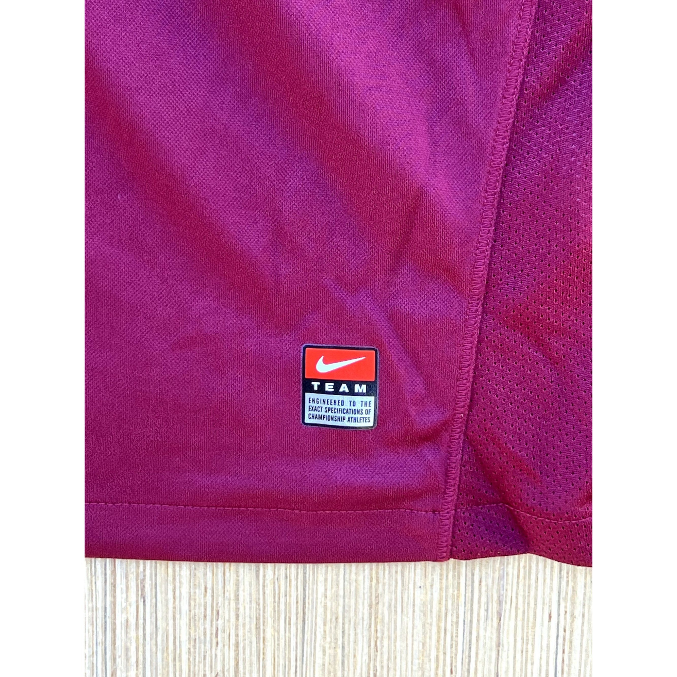 Nike Nike - Men's Dri-Fit Long Sleeve T-Shirt - Burgundy - Extra Size US XL / EU 56 / 4 - 10 Thumbnail