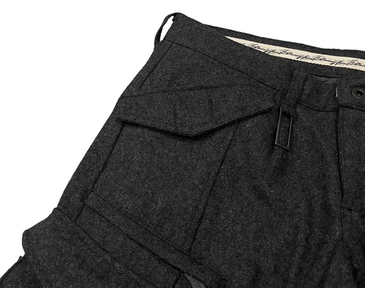 Tornado Mart Vintage Tornado Mart Bondage Cargo Tactical Wool Pants Size US 33 - 9 Thumbnail