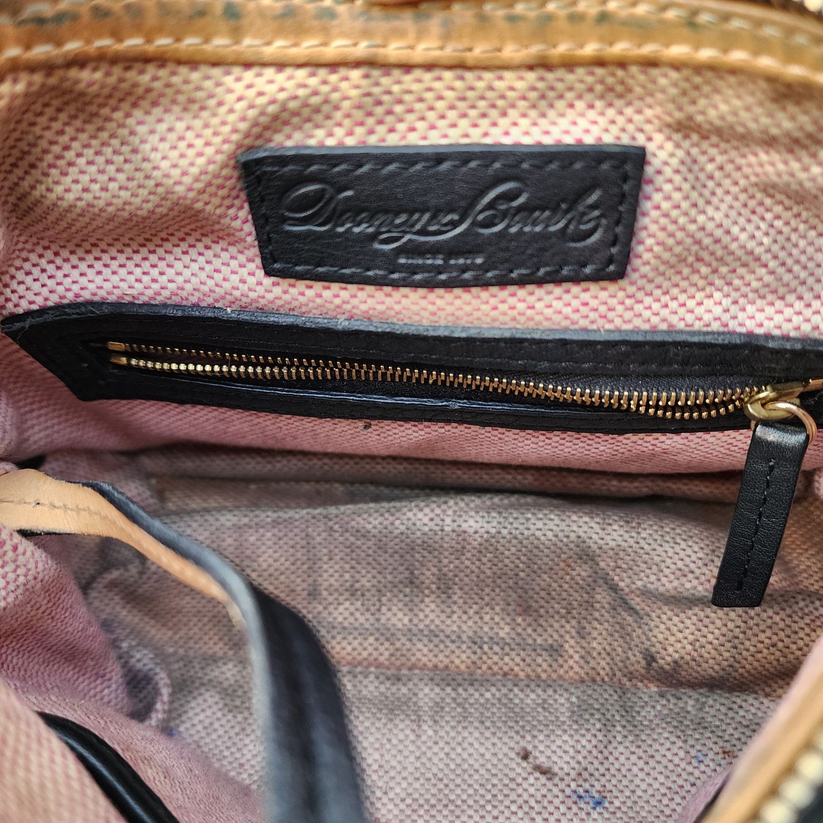 Dooney & Bourke Dooney & Bourke Black Pebbled Leather Hobo Shoulder Bag Size ONE SIZE - 7 Thumbnail